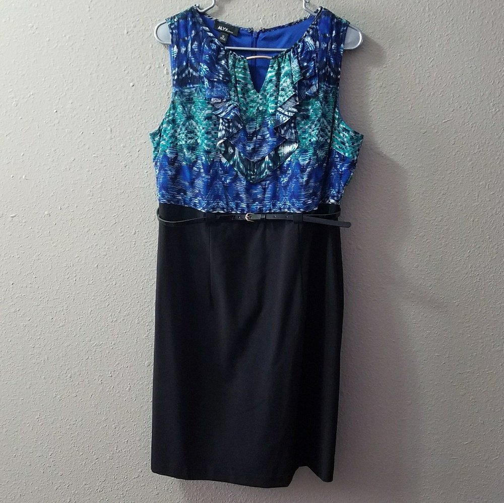Sleeveless sheath dress by Alyx Size 12